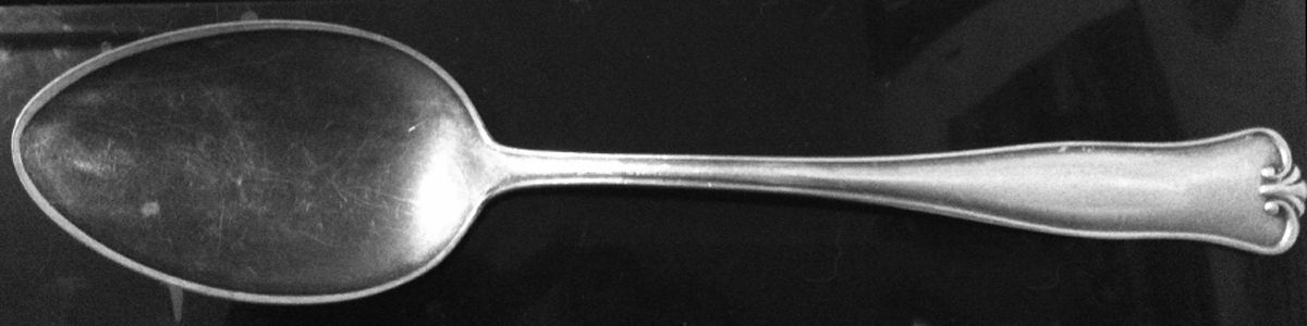 UNF1487(SILVERPLATE) Place/Oval Soup Spoon by Unknown Mfg Silver-1