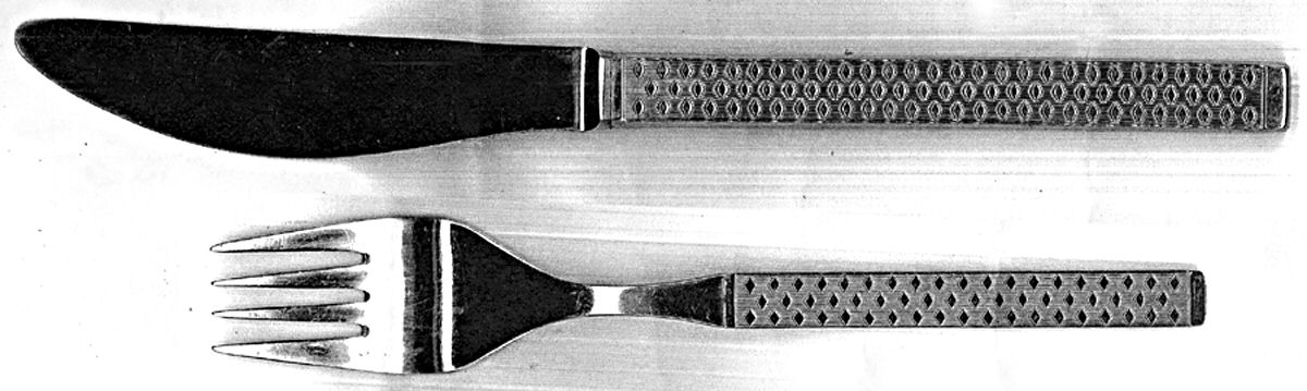 UNF839 (Stainless) Individual Salad Fork by Unknown Mfg Silver-1