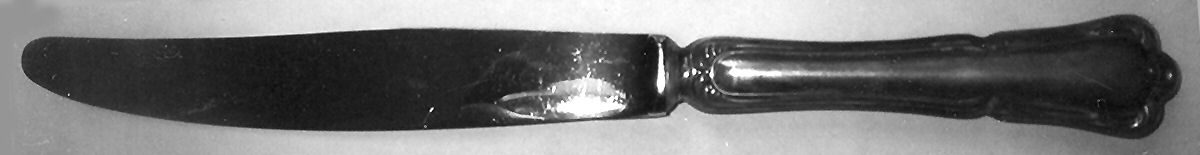 800-43 (Sterling) Modern Hollow Knife by Unknown Mfg Silver-1