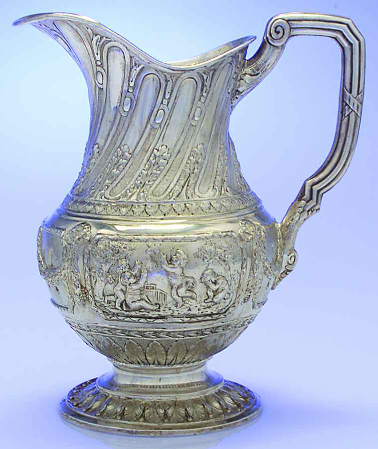 800-2 (Sterling, Hollowware) Sterling Water Pitcher by Unknown Manufacturer-1