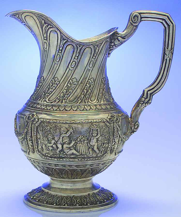 800-2 (Sterling, Hollowware) Sterling Water Pitcher by Unknown Manufacturer-1