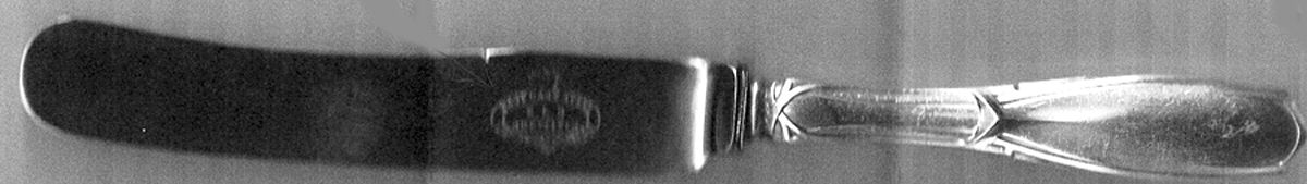 800-47 (Sterling) Old French Hollow Knife by Unknown Mfg Silver-1
