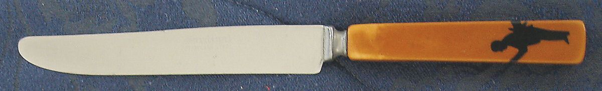 UNF865 (Stainless) New French Hollow Knife by Unknown Mfg Silver-1