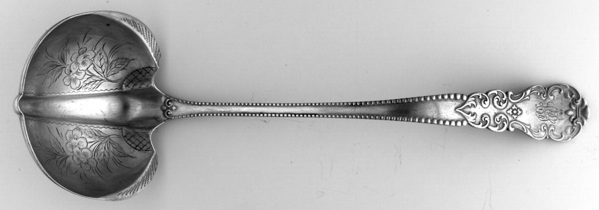 WHB2 (Sterling) Solid Soup Ladle by Welsh & Bro-1