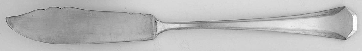 950-1 (Sterling) Individual Solid Fish Knife by Unknown Mfg Silver-1