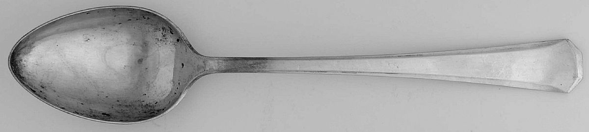 950-1 (Sterling) Large Solid Dressing Spoon by Unknown Mfg Silver-1