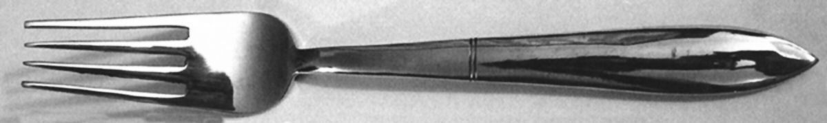 UNF873 (Brass) Fork by Unknown Mfg Silver-1