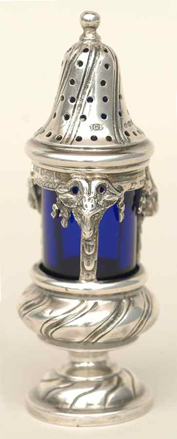 England Sterling Hollowware Salt Shaker by Unknown Manufacturer-1