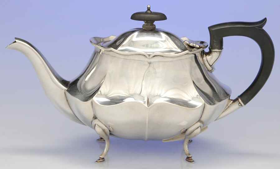 England Sterling Hollowware Teapot by Unknown Manufacturer-1