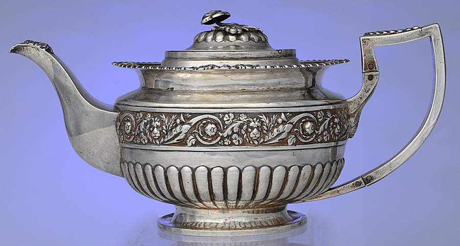 England Sterling Hollowware Teapot by Unknown Manufacturer-1