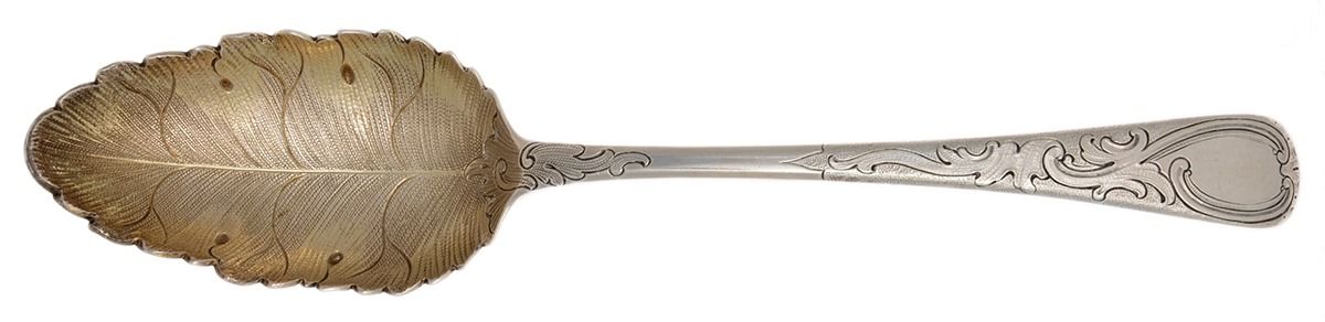 England Sterling Flatware Tablespoon (Serving Spoon) by Unknown Mfg Silver-1