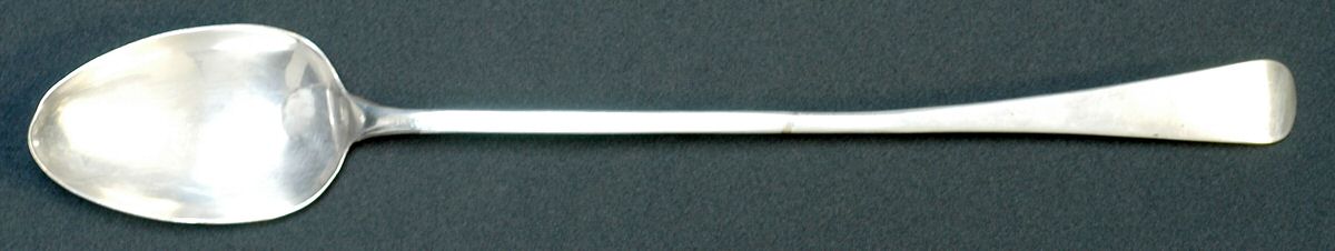 England Sterling Flatware Basting Spoon by Unknown Mfg Silver-1