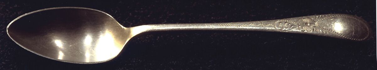 UNF884 (Silverplate) Teaspoon by Unknown Mfg Silver-1