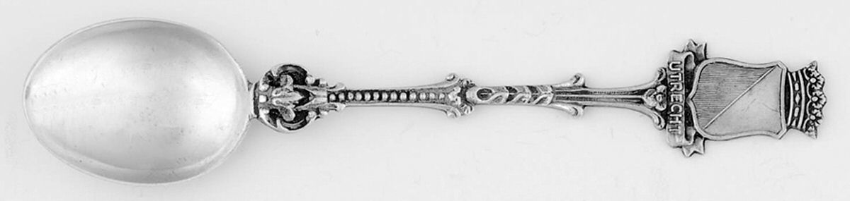 Netherlands Sterling Flatware Demitasse Spoon by Unknown Mfg Silver-1