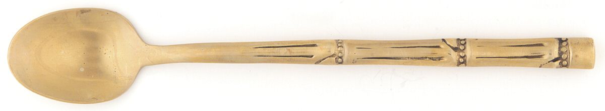 UNF714 (Bronze) Iced Tea Spoon by Unknown Mfg Silver-1