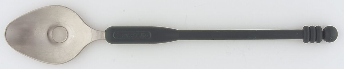 Twistello (Stainless) Individual Solid Spaghetti Spoon by Unknown Mfg Silver-1