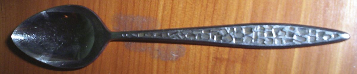 UNF889 (Stainless) Teaspoon by Unknown Mfg Silver-1