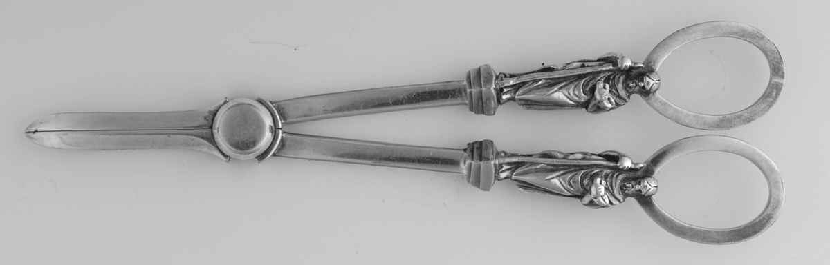 England Silverplate Hollowware Grape Shears with Hollow Handle by Unknown Manufacturer-1