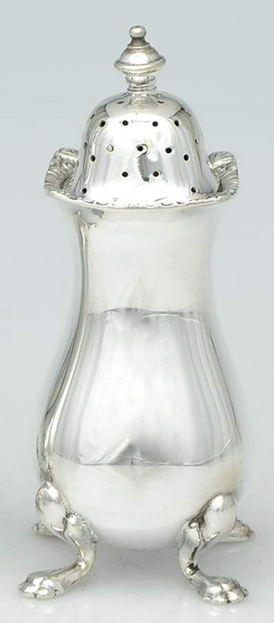 England Silverplate Hollowware Pepper Shaker by Unknown Manufacturer-1