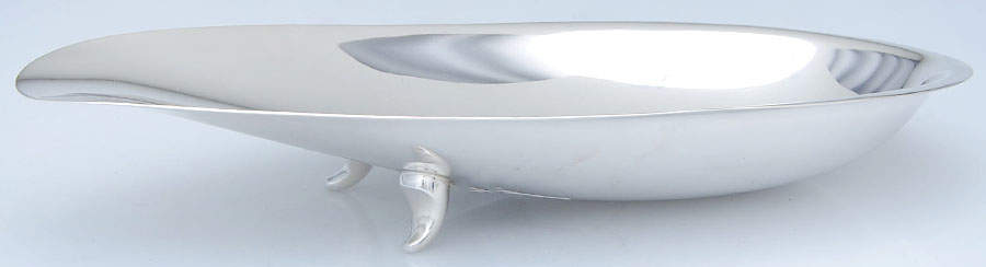 Denmark Silverplate Hollowware 10" Footed Bowl by Unknown Manufacturer-1