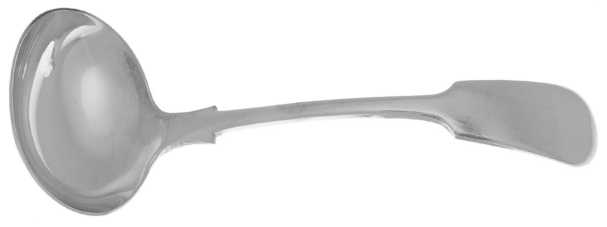 England Silverplate Flatware Solid Gravy Ladle by Unknown Mfg Silver-1