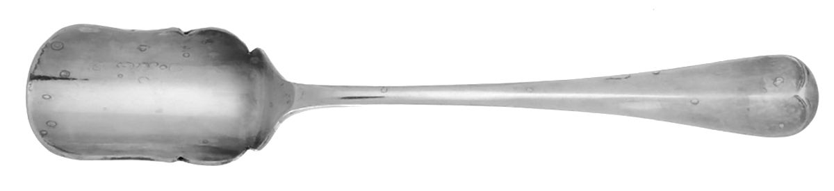 England Silverplate Flatware Solid Cheese Scoop by Unknown Mfg Silver-1