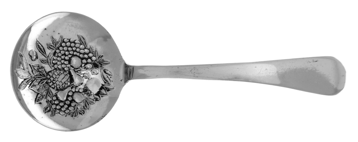 England Silverplate Flatware Solid Bon Bon Spoon by Unknown Mfg Silver-1