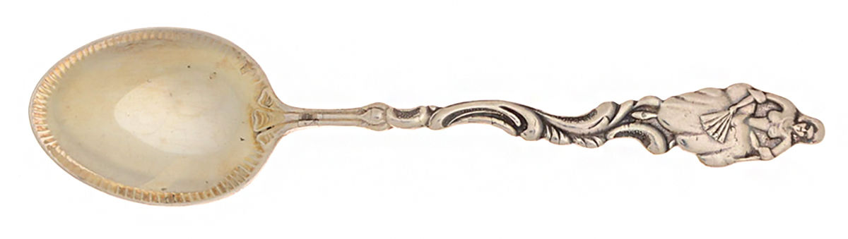 Sweden Silverplate Flatware Demitasse Spoon by Unknown Mfg Silver-1