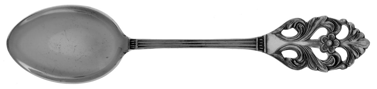 Sweden Silverplate Flatware Demitasse Spoon by Unknown Mfg Silver-1