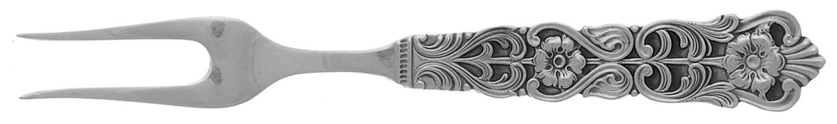 Sweden Silverplate Flatware Snail Fork by Unknown Mfg Silver-1