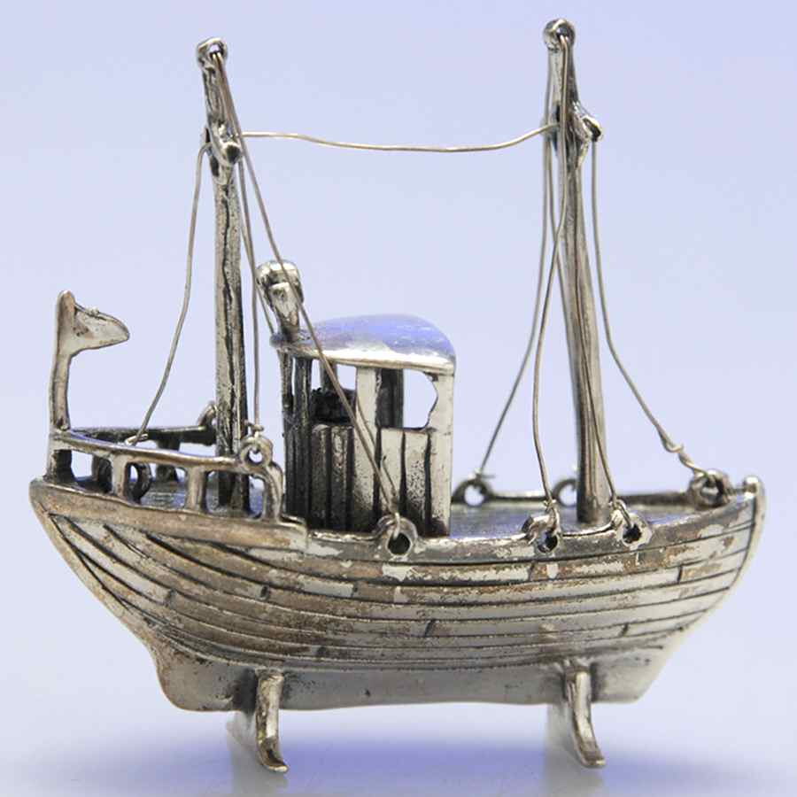 Italy Sterling Hollowware Figurine by Unknown Manufacturer-1