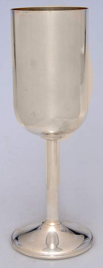 Italy Sterling Hollowware Tea Goblet by Unknown Manufacturer-1