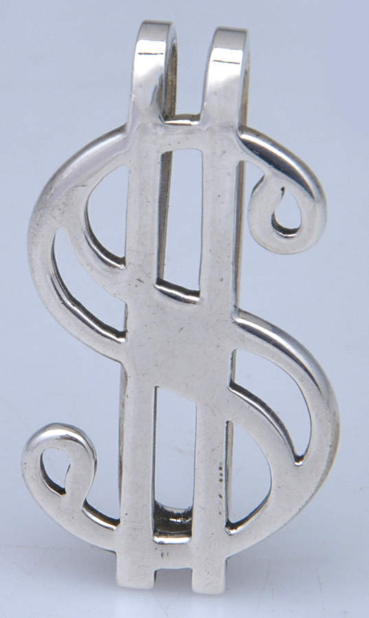 Mexico Sterling Hollowware Money Clip by Unknown Manufacturer-1