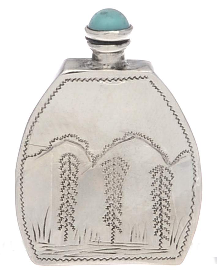 Mexico Sterling Hollowware 1" Perfume Vial by Unknown Manufacturer-1
