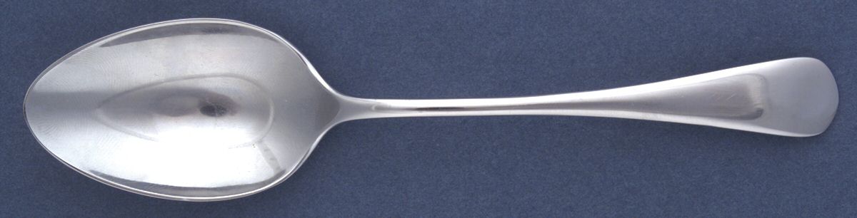 Perfect (Stainless) Place/Oval Soup Spoon by Unknown Mfg Silver-1