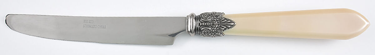 UNF910 (Stainless) New French Hollow Knife by Unknown Mfg Silver-1