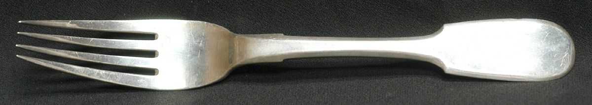 Russia Sterling Flatware Fork by Unknown Mfg Silver-1