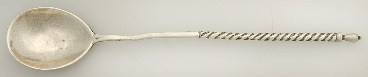 Russia Sterling Flatware Jam Spoon by Unknown Mfg Silver-1