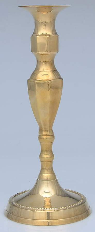 Brass Candlesticks 10" Candlestick by Unknown Manufacturer-1