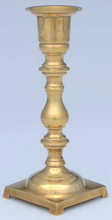 Brass Candlesticks 7" Candlestick by Unknown Manufacturer-1