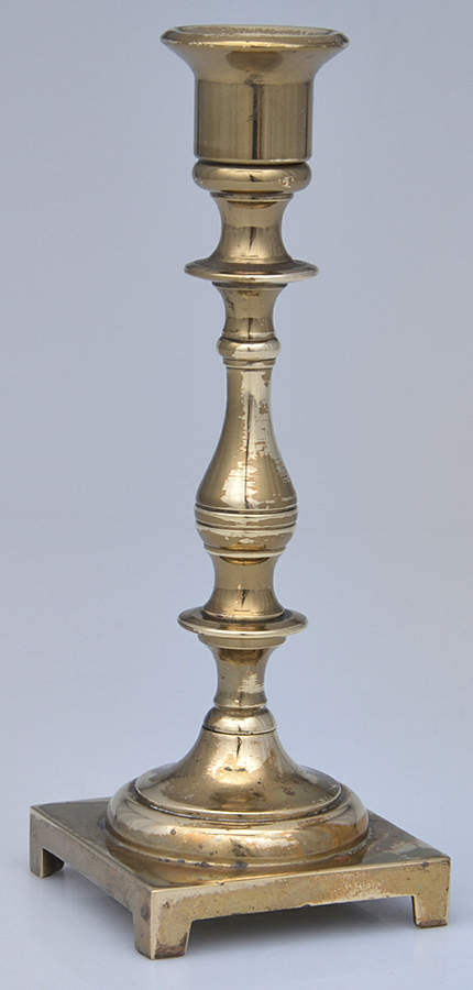 Brass Candlesticks 7" Candlestick by Unknown Manufacturer-1