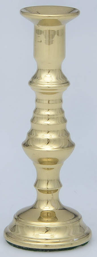 Brass Candlesticks 4" Candlestick by Unknown Manufacturer-1