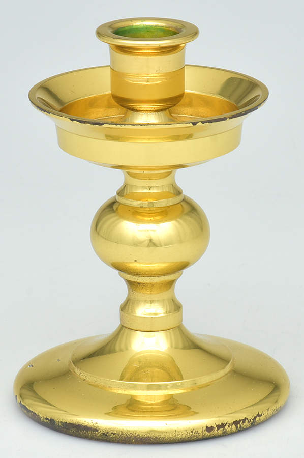Brass Candlesticks 5" Candlestick by Unknown Manufacturer-1