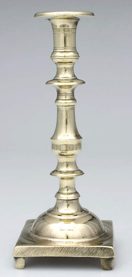 Brass Candlesticks 9" Candlestick by Unknown Manufacturer-1