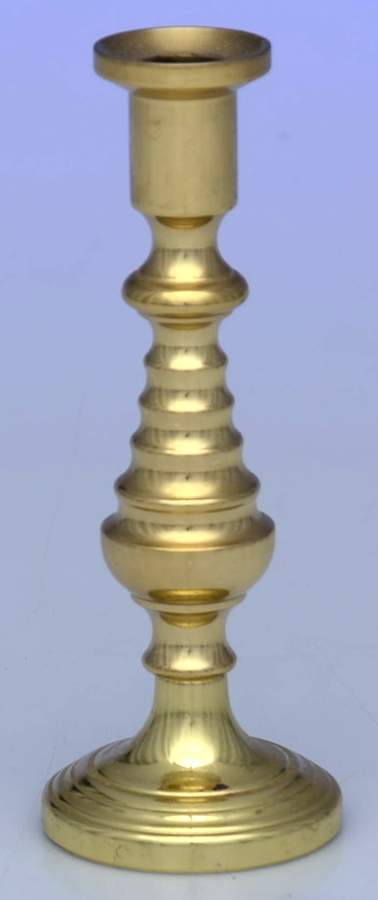 Brass Candlesticks 4" Candlestick by Unknown Manufacturer-1