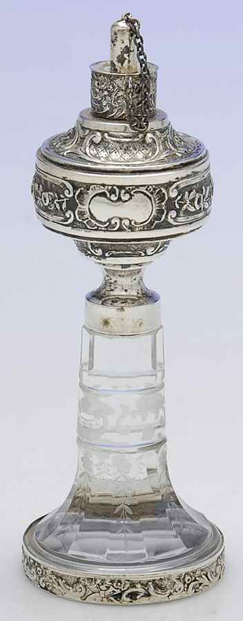 Germany Sterling Hollowware Sterling Mini Oil Lamp by Unknown Manufacturer-1