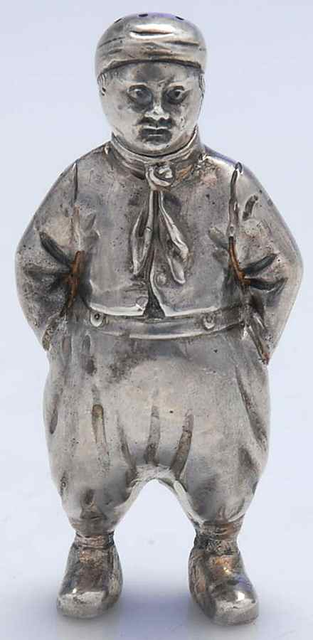 Germany Sterling Hollowware Pepper Shaker by Unknown Manufacturer-1