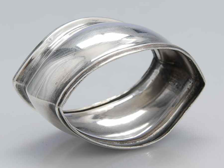 Germany Sterling Hollowware Napkin Ring by Unknown Manufacturer-1
