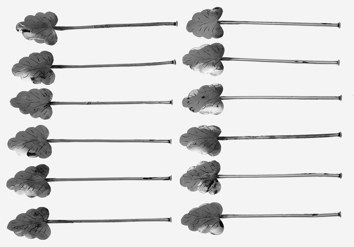 Mexio Sterling Flatware (Set of  12) Cocktail Sipper by Unknown Mfg Silver-1