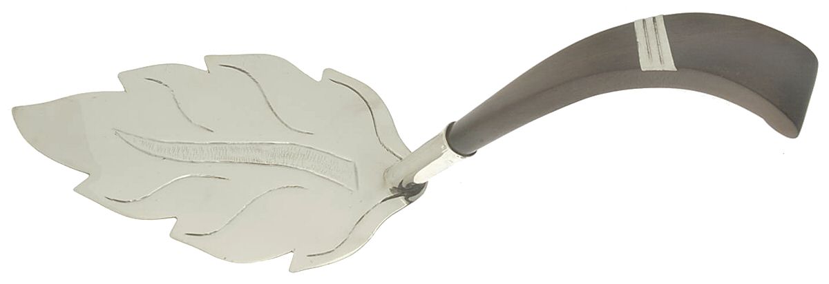 Mexio Sterling Flatware Sterling Pastry Server & Wood Handle by Unknown Mfg Silver-1